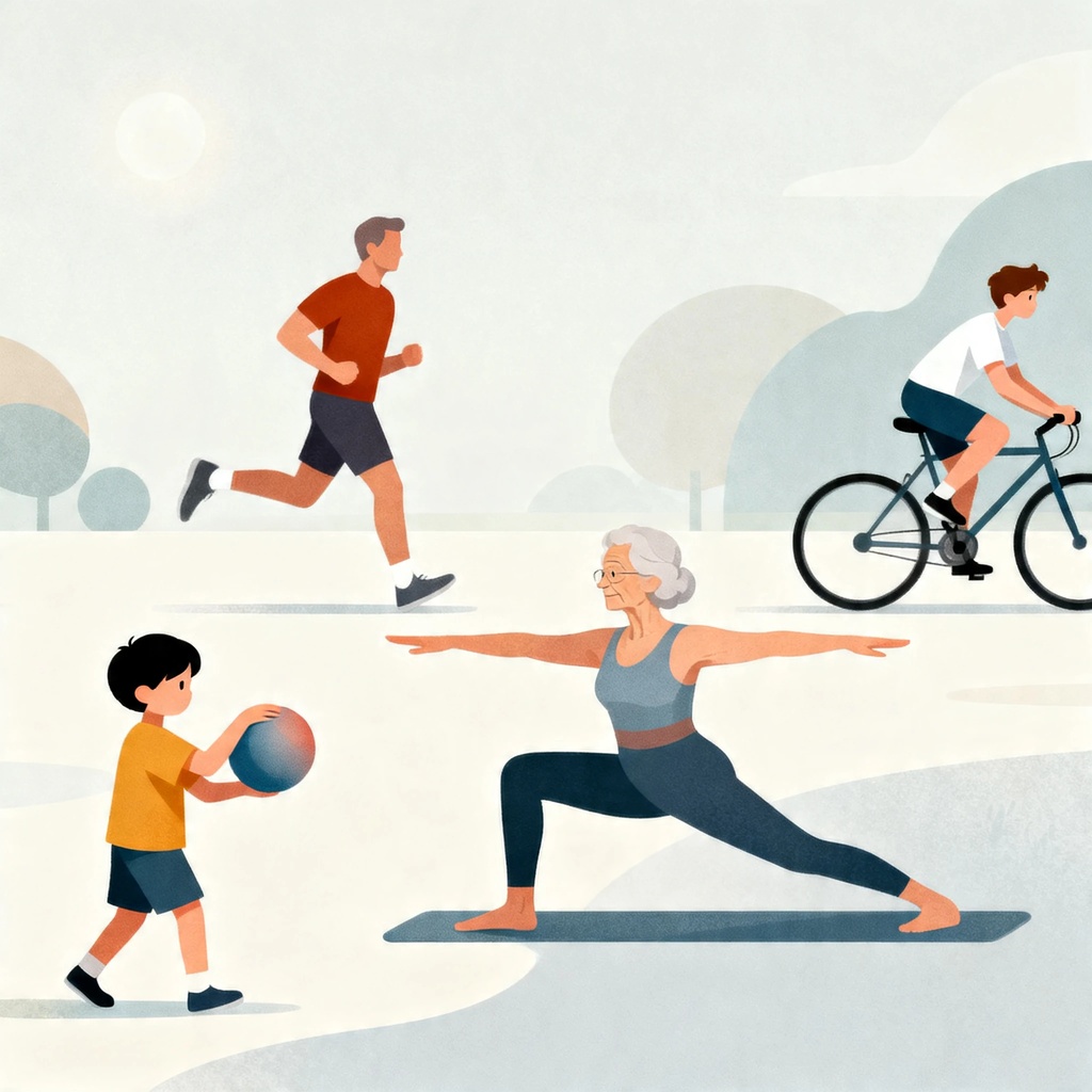 Fiziskās aktivitātes visiem vecumiem
